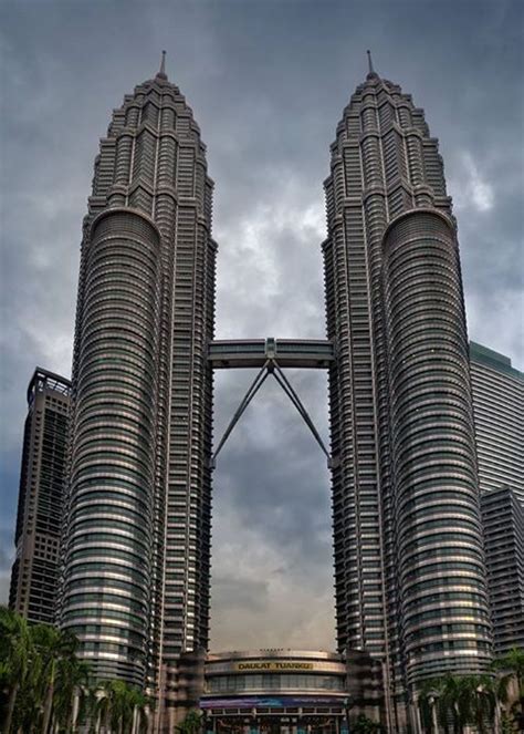 petronas towers height architectural